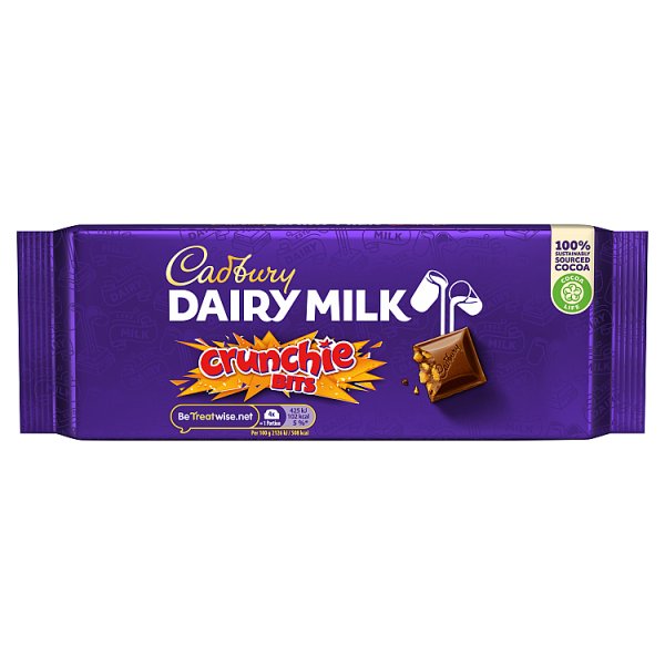 Cadbury Dairy Milk Crunchie 180g