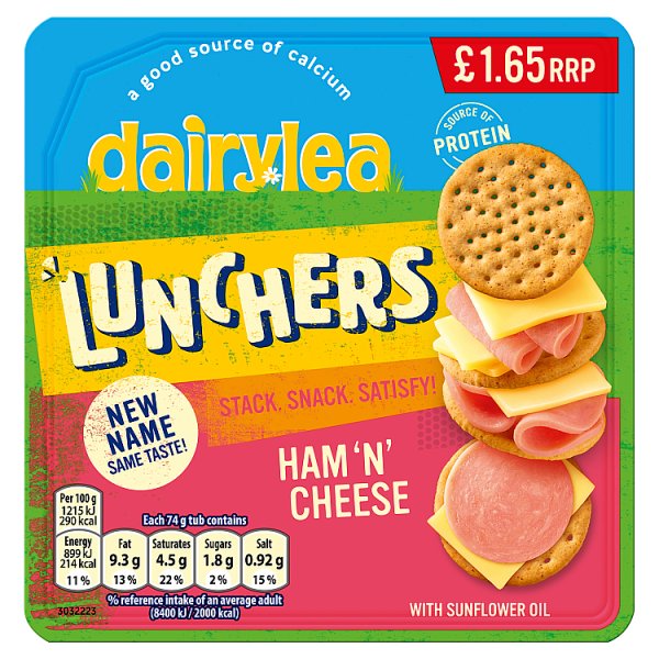 Dairylea Lunchers Ham & Cheese PM1.65