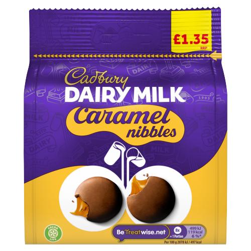 Cadbury Caramel Nibbles Pouch PMP1.35 *