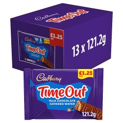 Cadbury TimeOut Wafers 6s PMP1.25