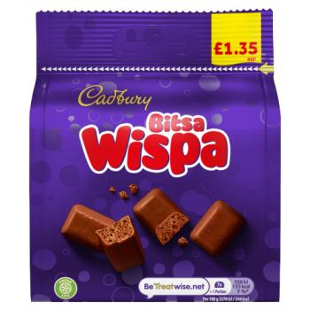 Cadbury Bitsa Wispa Pouch 85g *