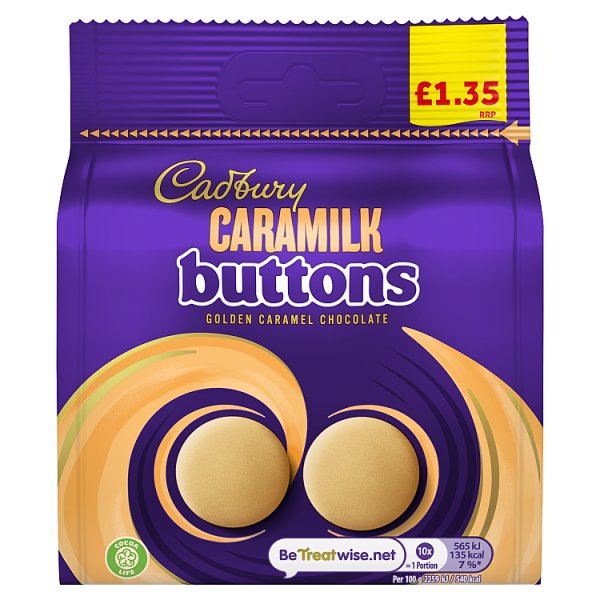 Cadbury Caramilk Buttons Pouch 85g *