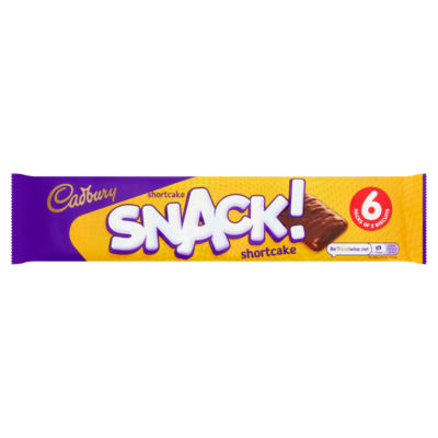 Cadbury 6 Snack Shortcake 120g