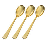 Mini Tasting Gold Spoons 24pk