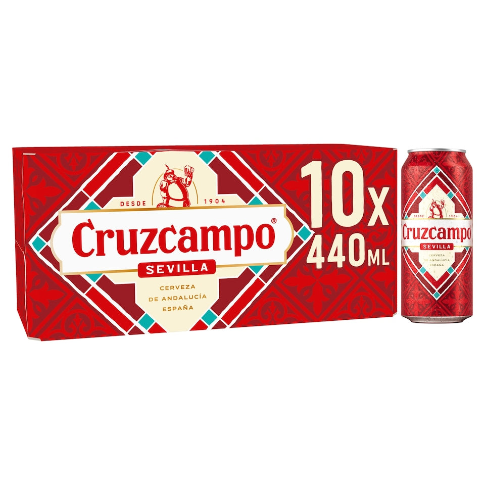 Cruzcampo Sevilla 10 x 440ml 4.4%