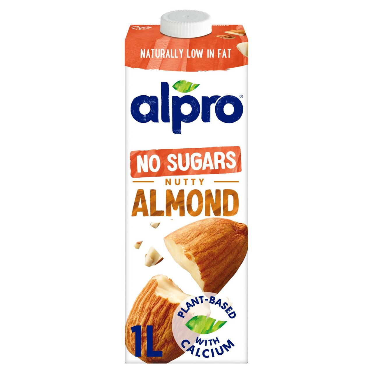 Alpro Almond Unsweetened 1L
