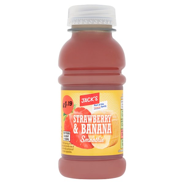 Jack's Strawberry & Banana Smoothie 250ml PM1.19