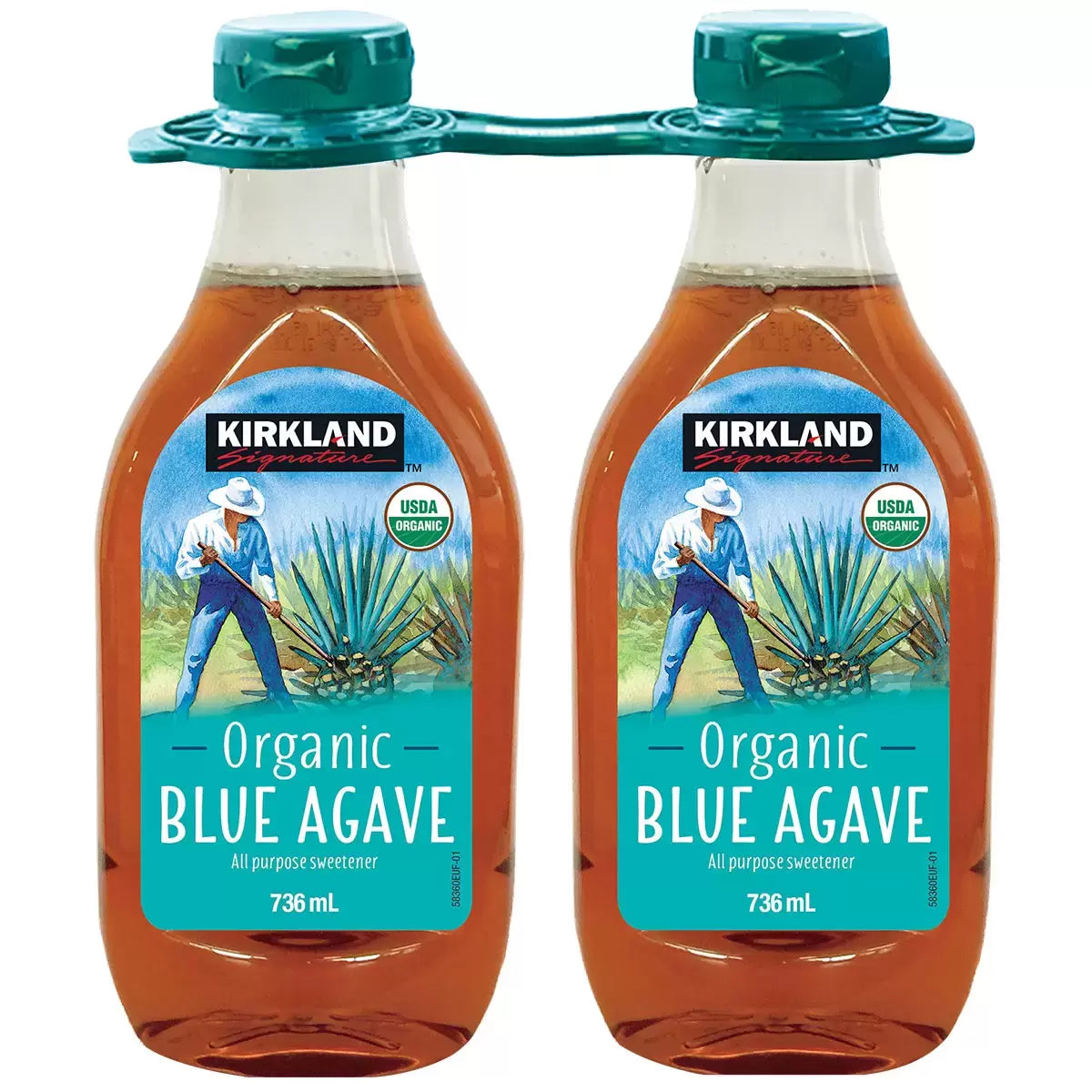 Kirkland Signature Organic Blue Agave All Purpose Sweetener 736ml