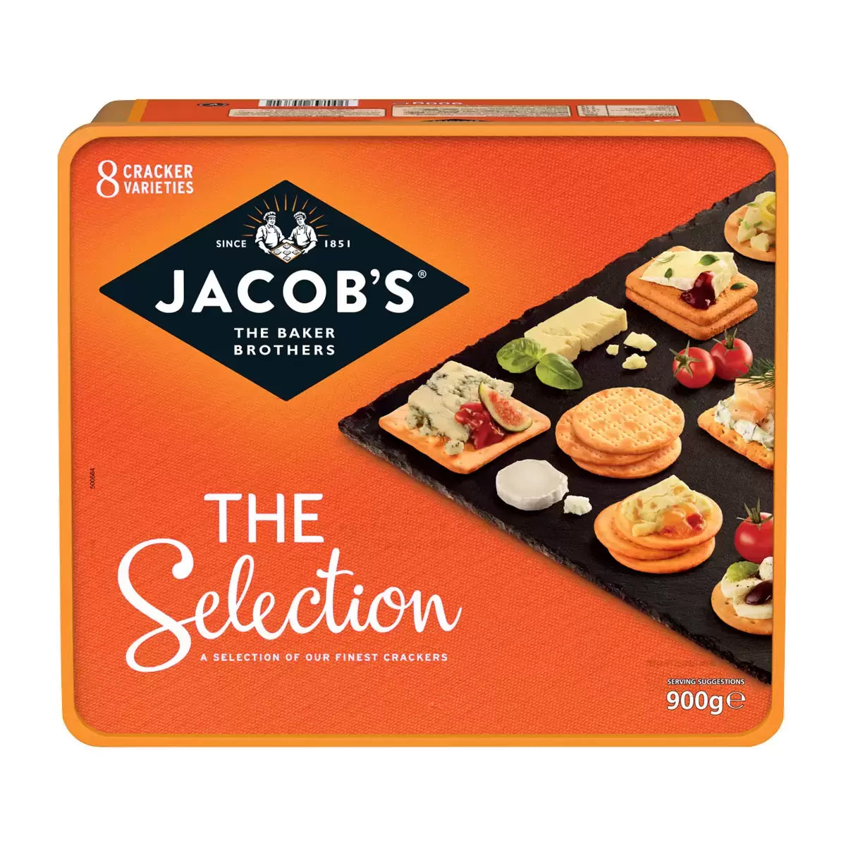 CC Jacobs Biscuits For Cheese Selection Box 900g