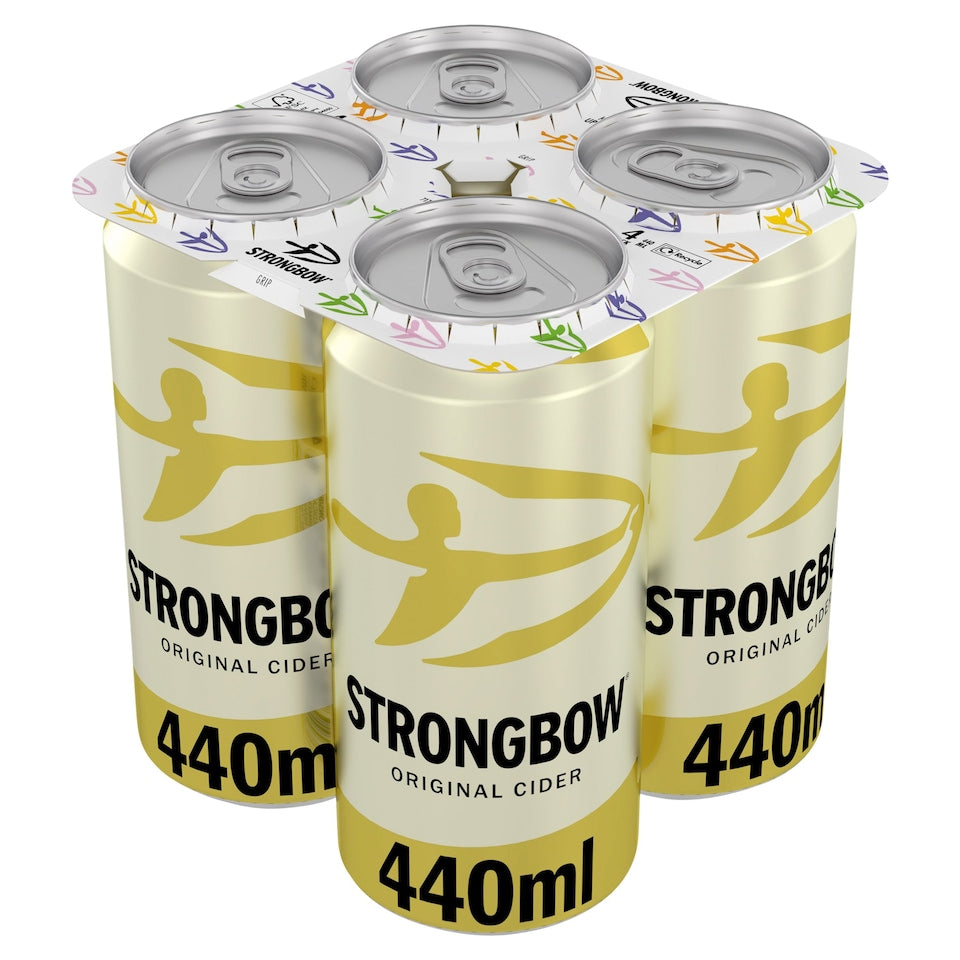 Strongbow Original Cider 4 x 440ml 4.5%