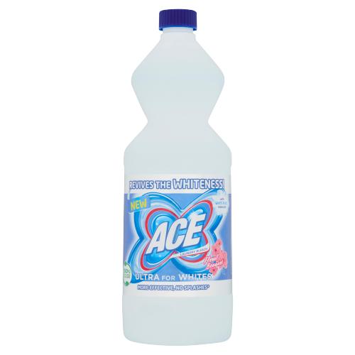 Ace Stain Remover Ultra for Whites 1ltr.