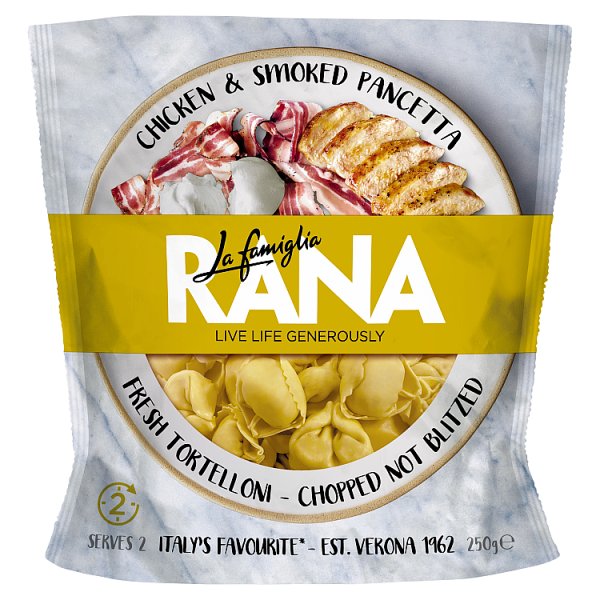 Giovanni Rana Chicken & Bacon Tortelloni 250g