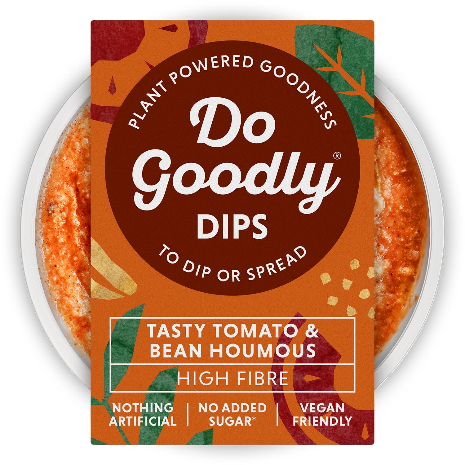 Do Goodly Dips Tasty Tomato & Bean Houmous 150g