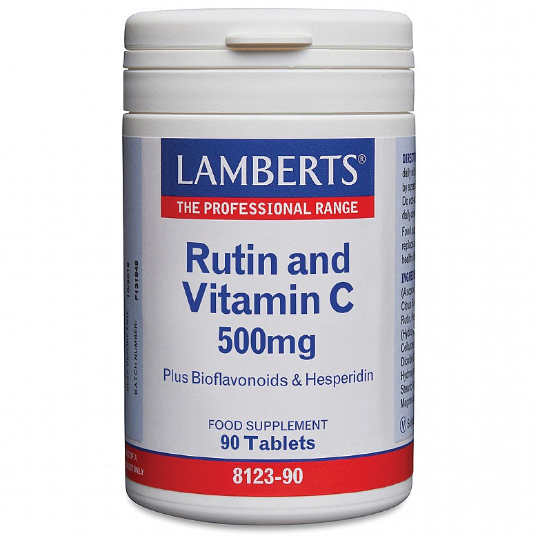 Lamberts Rutin & Vitamin C 500mg 90 Tablets