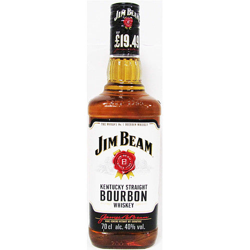 Jim Beam White Bourbon Pm £19.49