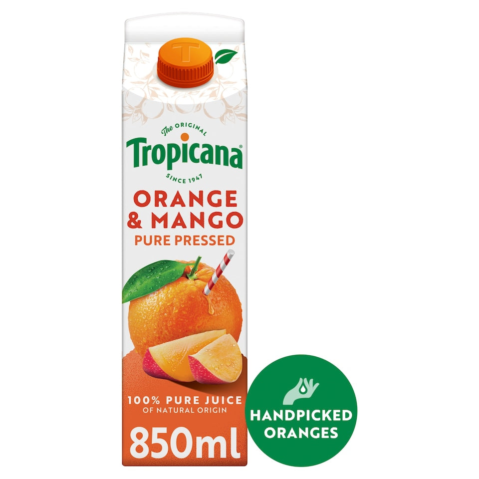 Tropicana Orange & Mango 850ml