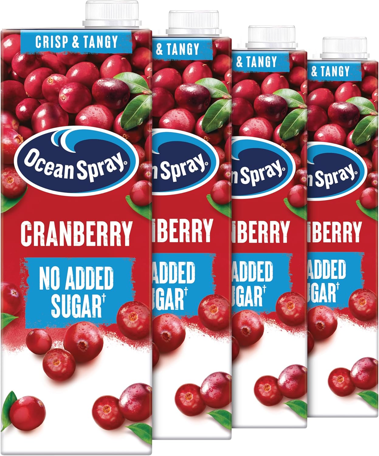 Ocean Spray Cranberry Light Juice Drink 4 x 1L