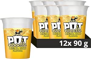 BULK Pot Noodle Original Curry 90g x 12