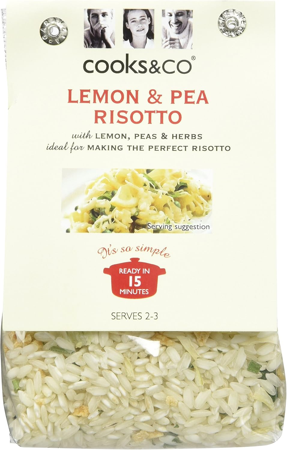 Cooks & Co - Lemon & Pea Risotto 190g