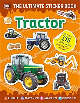 DK Ultimate Stickerbook (Tractor)