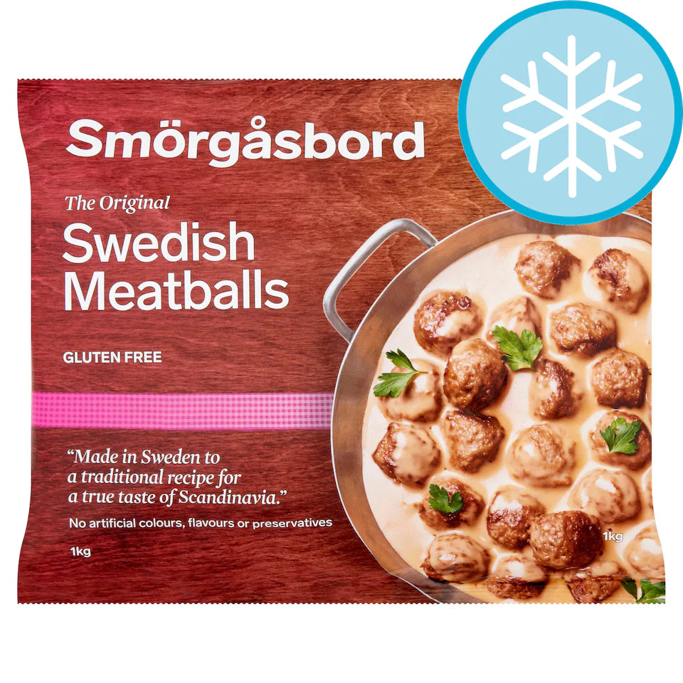 Smorgasbord Swedish Meatballs 1kg