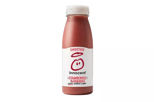 Innocent Smoothie Strawberries & Bananas 250ml