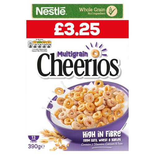 Nestle Cheerios Multigrain 390g PMP3.25