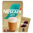 Nescafe Gold Latte Sachets 8pack