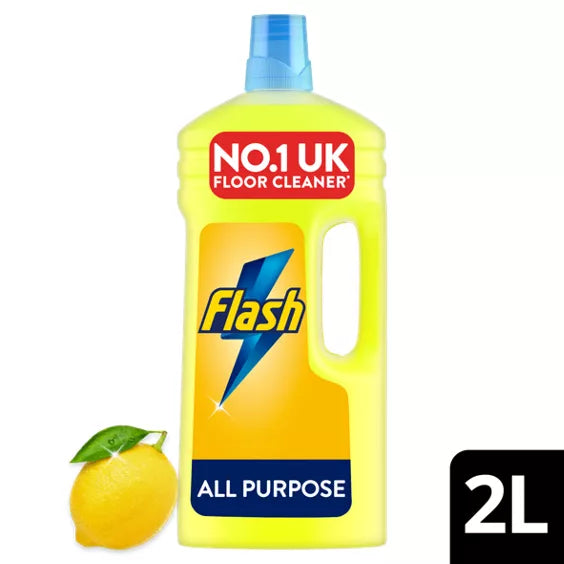 Flash Lemon Floor Cleaning Liquid 2L