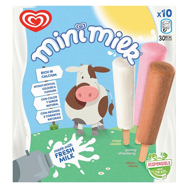 Walls Mini Milk 10pk