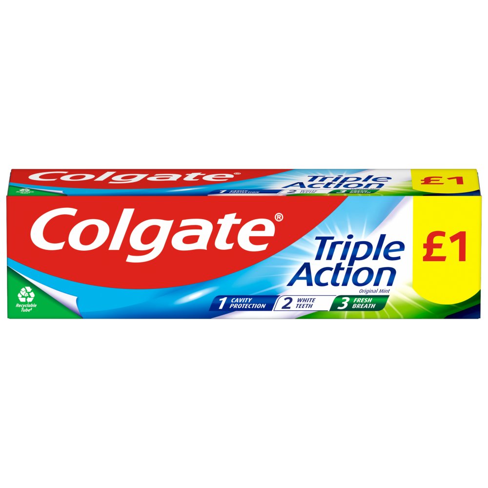 Colgate Triple Action Toothpaste 75ml PM £1