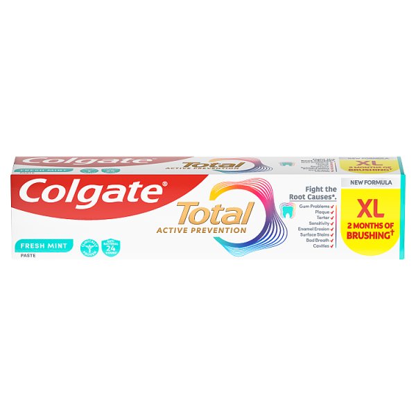 Colgate Toothpaste Total Active Prevent Freshmint 125ml
