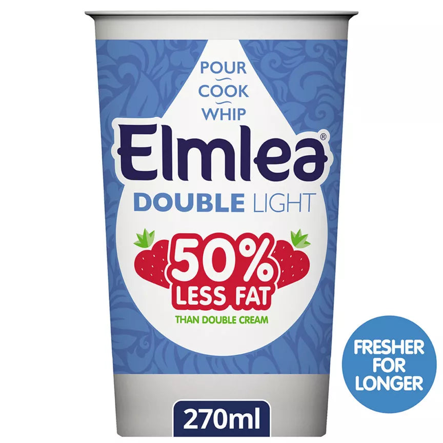 Elmlea Double Light Alternative To Cream 270ml
