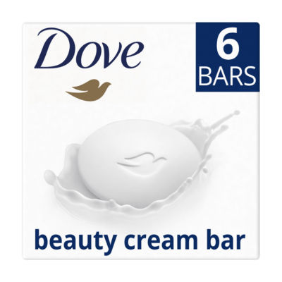 Dove Beauty Cream Soap Bars 6 x 90g