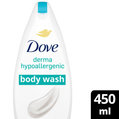 Dove Bodywash Derma Hypoallergenic 450ml