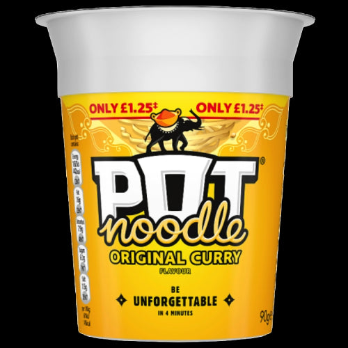 Pot Noodle Original Curry PMP1.25 90g