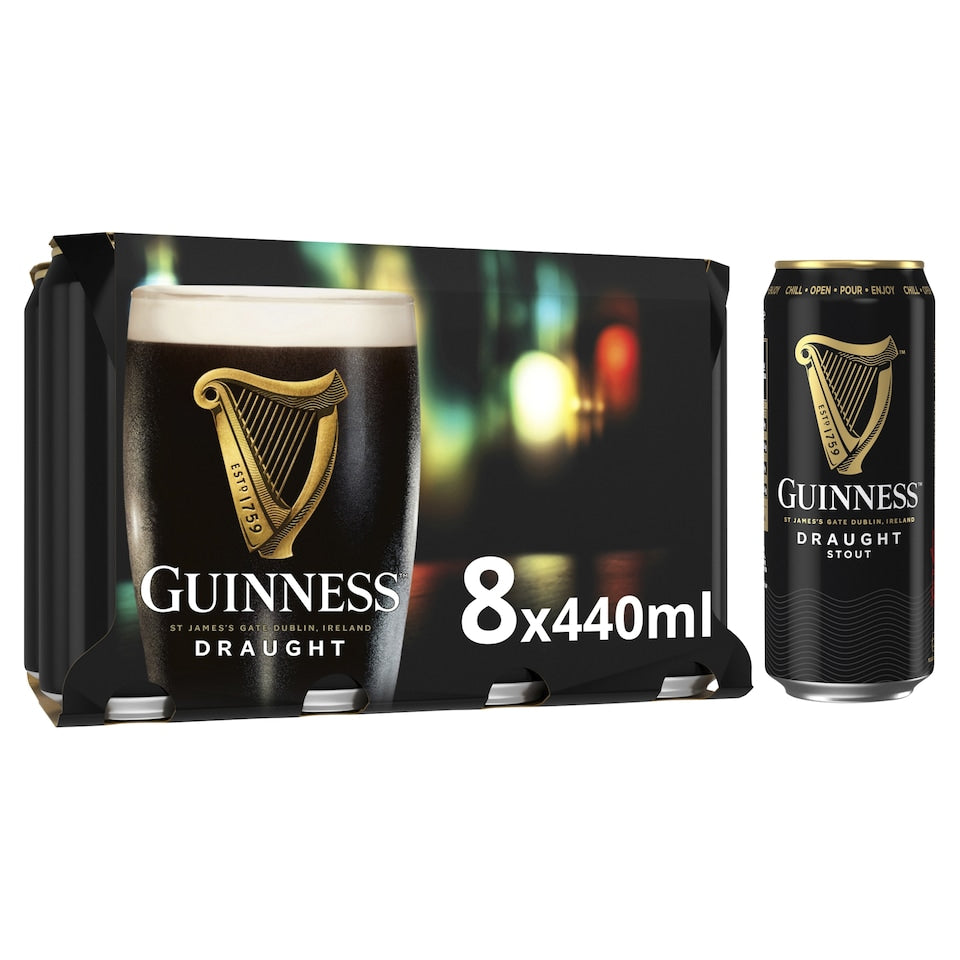 Guinness Draught 8 x 440ml 4.1%