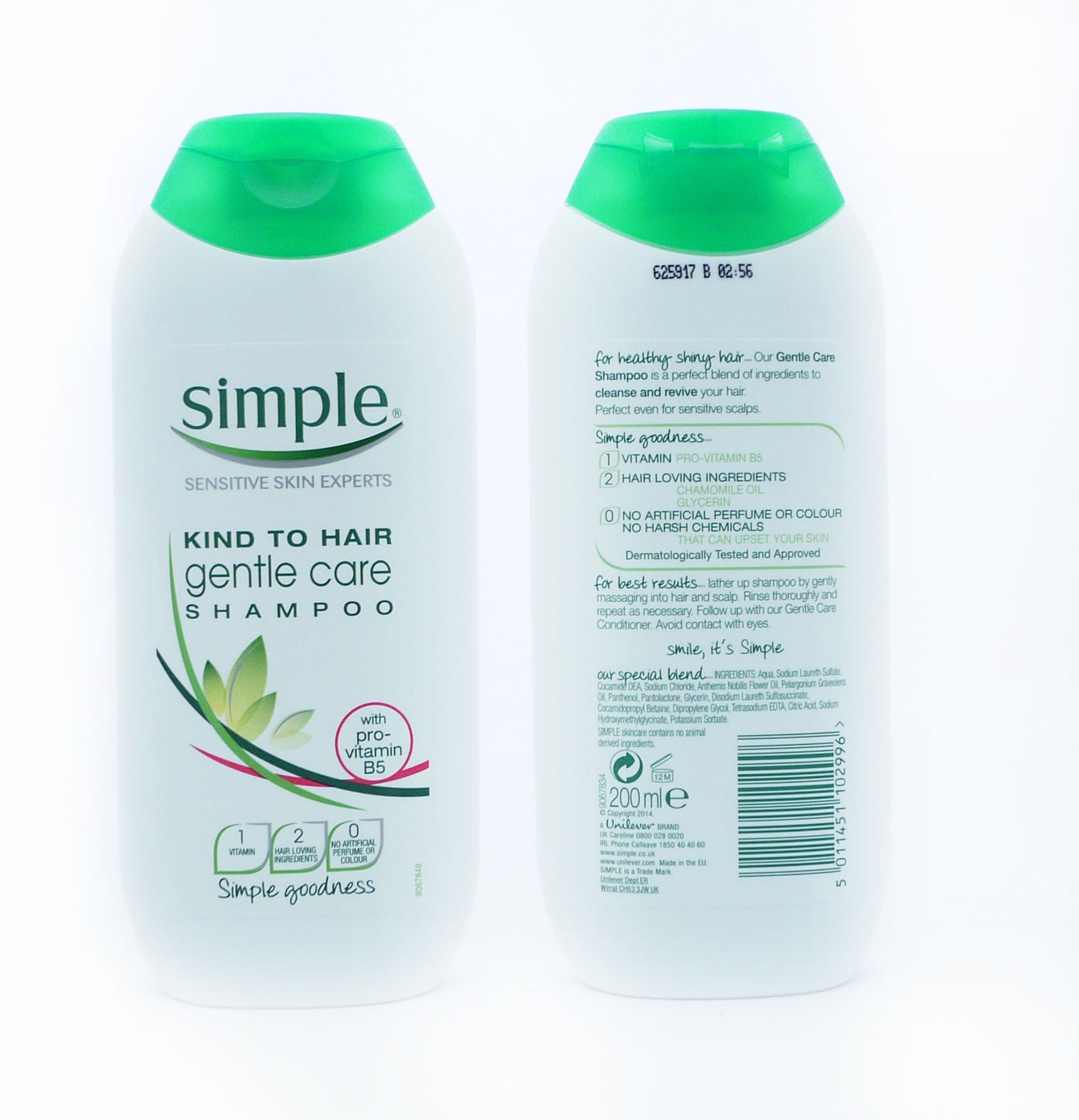 Simple Shampoo Gentle Care 200ml