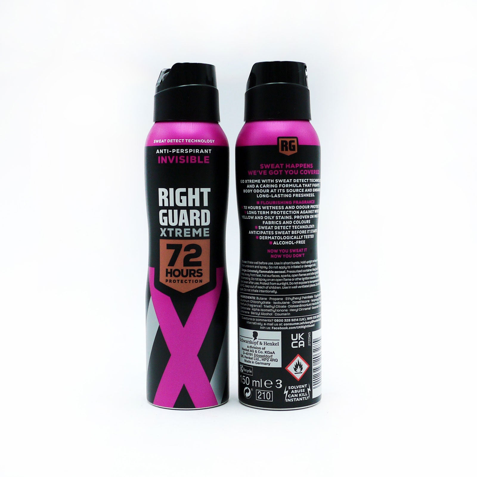 Right Guard AP Deo Xtreme Invisible Women 150ml