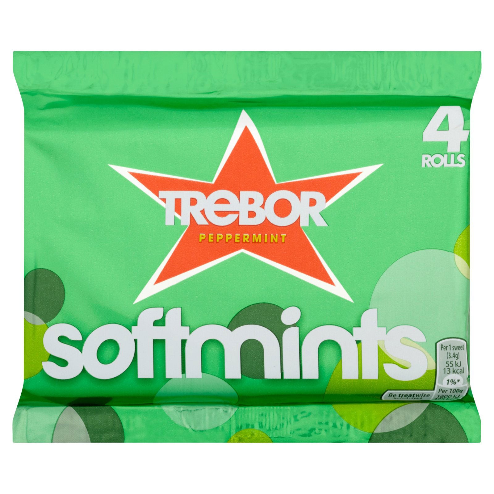 Trebor Softmints Peppermint (Green) 4pk