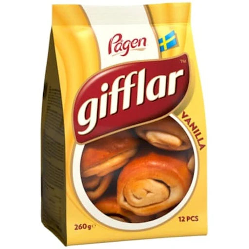 Pagen Gifflar Vanilla Rolls 260g