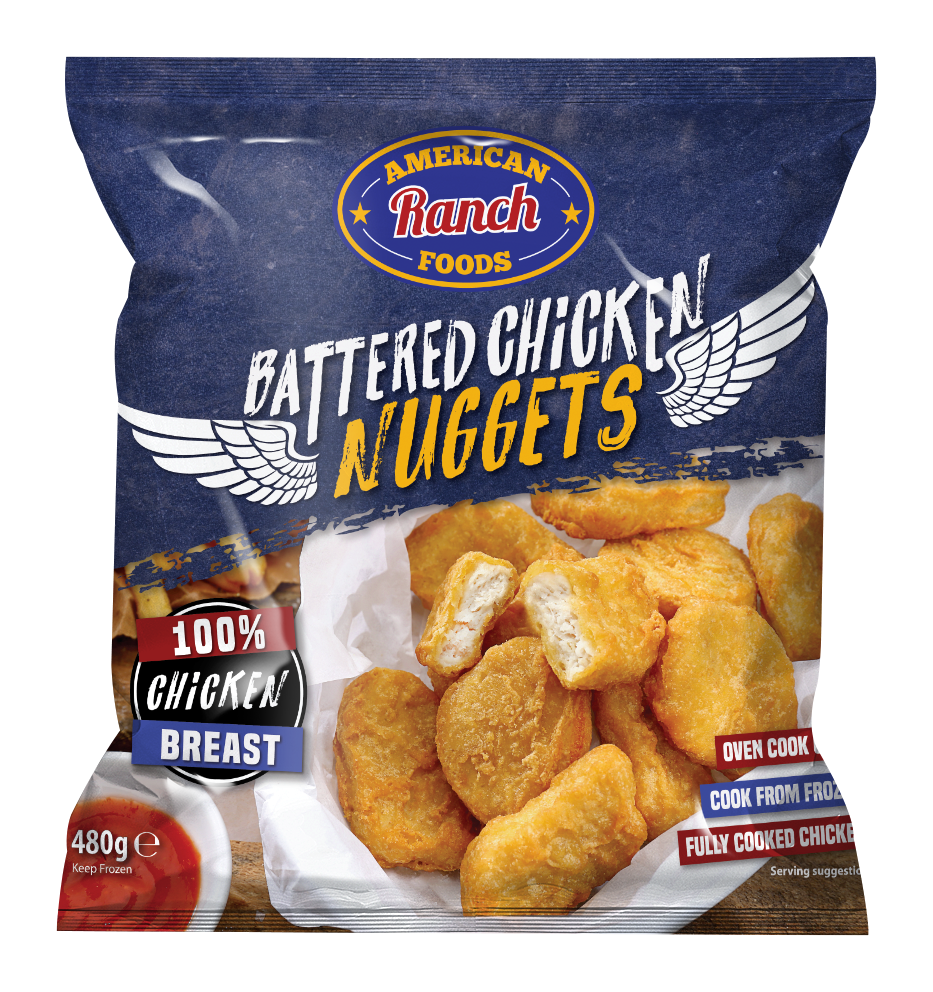 American Ranch Battered Chicken Nuggets 480g