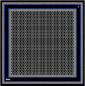 Textured Border Royal