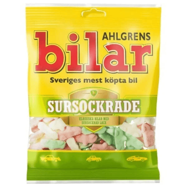 Ahlgrens Bilar Sour Cars 100g