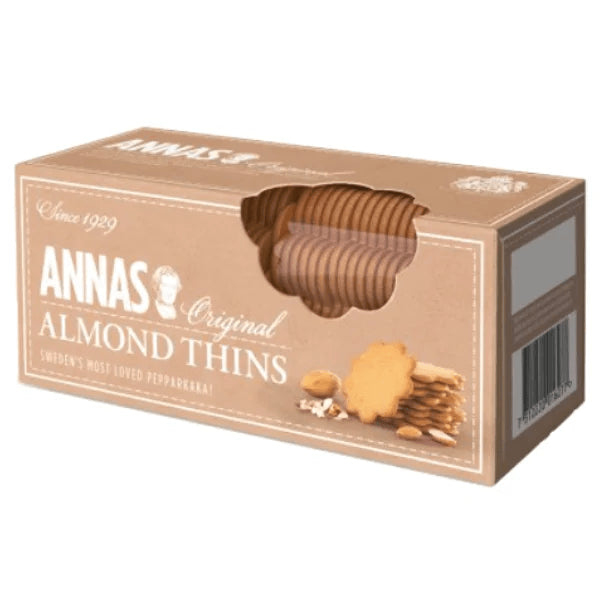 Anna's Pepparkakor Almond Ginger Thins 150g