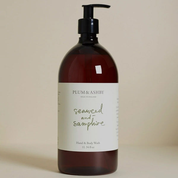 P & A Seaweed and Samphire Shower Cream 1L