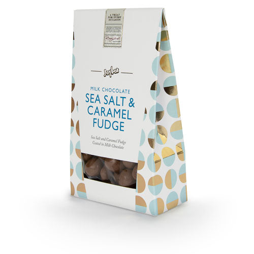 Joybox Milk Chocolate Fudge Sea Salt Caramel 150g