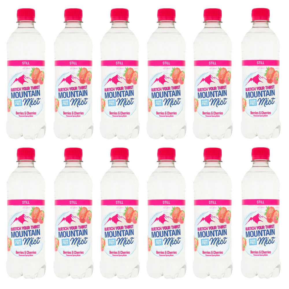 Mountain Mist Cherries & Berries Still 12x500ml