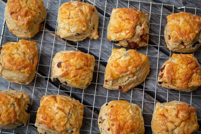 Cakesmiths Sundried Tomato & Black Olive Scones x 12