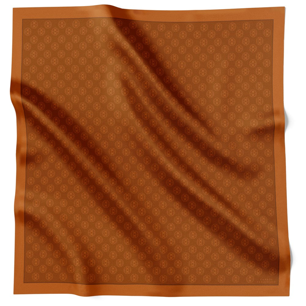 Fringed Monogram Rust